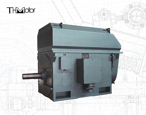 Мотор индукции 2200kw обветренного ротора вращающего момента YRKS высокий 1500rpm