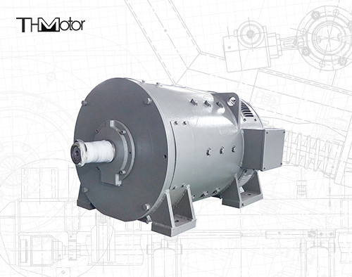 мотор HV электрического двигателя 250kw 300kw 400KW YRKK высоковольтный   10000V 740rpm
