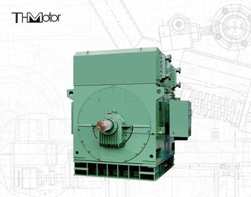 Асинхронный двигатель электрического двигателя ac YKS 560KW 10000V 495rpm трехфазный