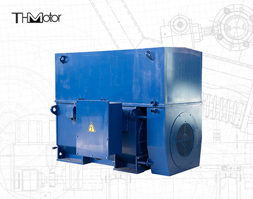 IC611 6000kw мотор AC асинхронной индукции 3 участков высоковольтный для воздуходувки 1500RPM