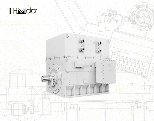 YKK500 745 вращений в минуту IEC 355-630 3 фазы Асинхронная экипажная клетка высоковольтный двигатель IC611 IP55