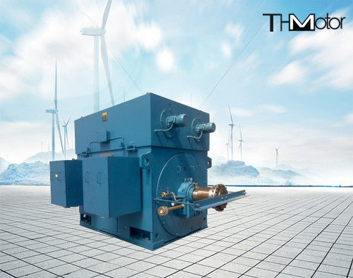 YKK500-6 900kw Трёхфазный индукционный двигатель 6000v-11000v с охлаждением IC611