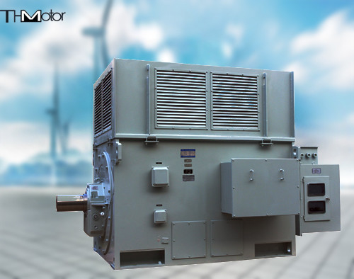 Мотор IP44 обветренного ротора индукции 6KV 10KV трехфазный одновременный