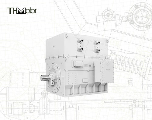 YKK500 745 об/мин 6 кВ Трехфазный Асинхронный Высоковольтный Двигатель