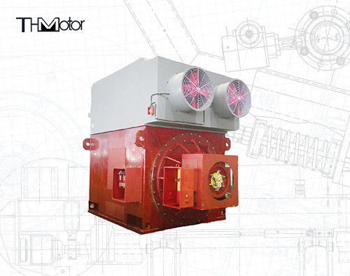 Низкий уровень шума трехфазного двигателя переменного тока