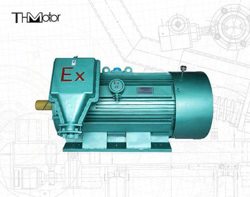 6-полюсный огнеупорный трехфазный асинхронный двигатель 10000 В