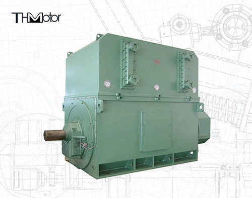 Промышленные высоковольтные моторы 6000v-11000v 2 полюса для оптимальной и производительной